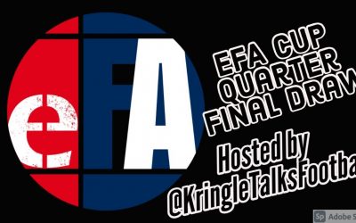 The eFA Cup quarter-finals live draw!